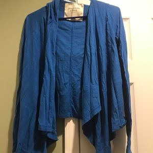 Abercrombie and Fitch blue cardigan